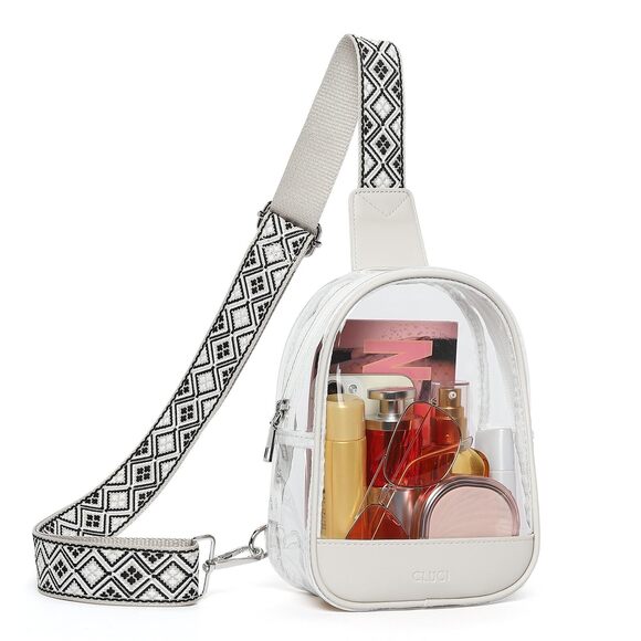 Amazon.com: Bitjoy Clear Bag for Stadium Events Approved  5941 Clear Bag for Stadium Events Bundles with Large Capacity Wristlet